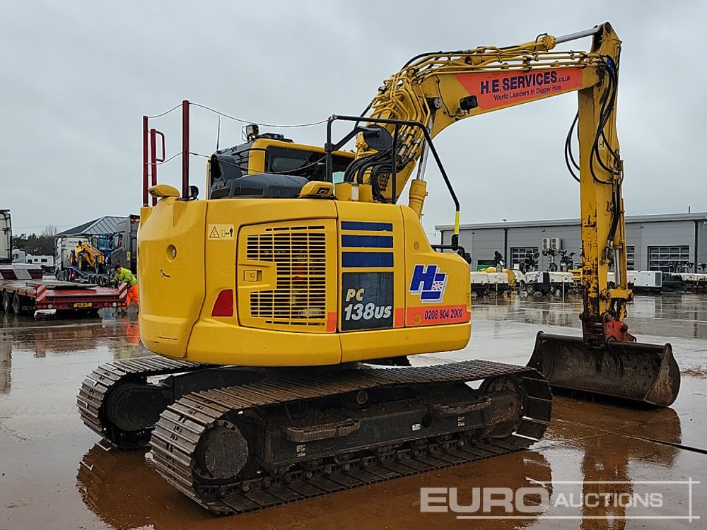 2019 Komatsu PC138US-11 - Ekskavator me zinxhirë: foto 5 2019 Komatsu PC138US-11 - Ekskavator me zinxhirë: foto 5