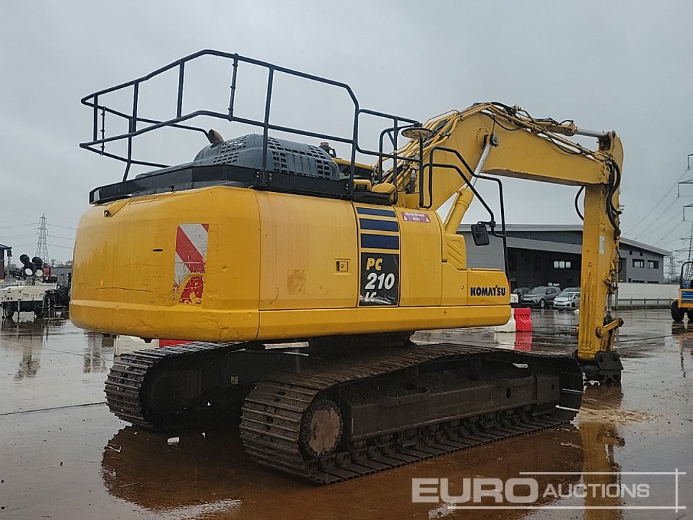 2019 Komatsu PC210LC-11 - Ekskavator me zinxhirë: foto 5 2019 Komatsu PC210LC-11 - Ekskavator me zinxhirë: foto 5