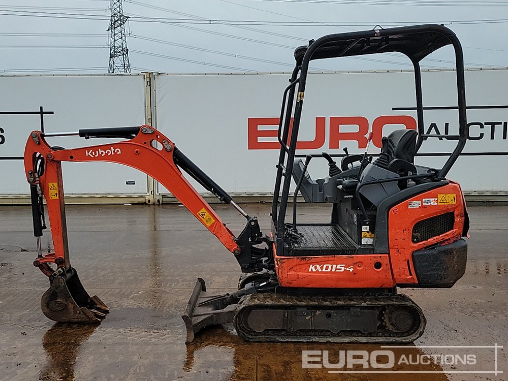 2019 Kubota KX015-4 - Miniekskavator: foto 2 2019 Kubota KX015-4 - Miniekskavator: foto 2