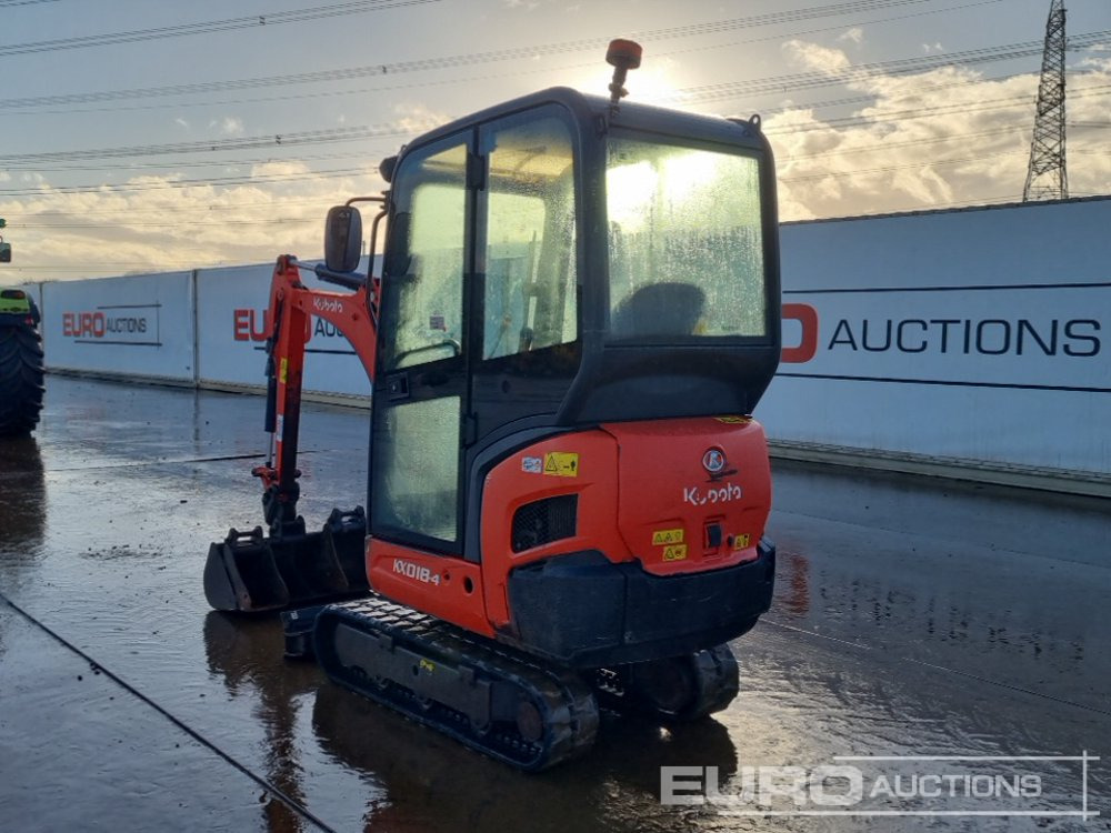 2019 Kubota KX018-4 - Miniekskavator: foto 3 2019 Kubota KX018-4 - Miniekskavator: foto 3