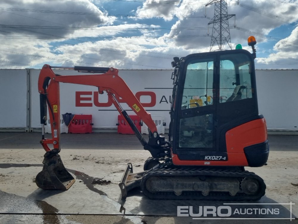 2019 Kubota KX027-4 - Miniekskavator: foto 2 2019 Kubota KX027-4 - Miniekskavator: foto 2