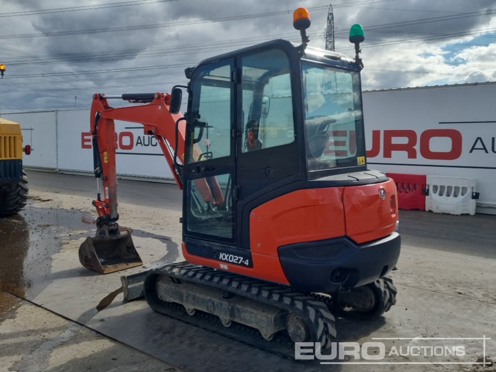 2019 Kubota KX027-4 - Miniekskavator: foto 3 2019 Kubota KX027-4 - Miniekskavator: foto 3
