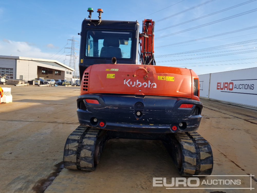 2019 Kubota KX080-4A2 - Miniekskavator: foto 4 2019 Kubota KX080-4A2 - Miniekskavator: foto 4