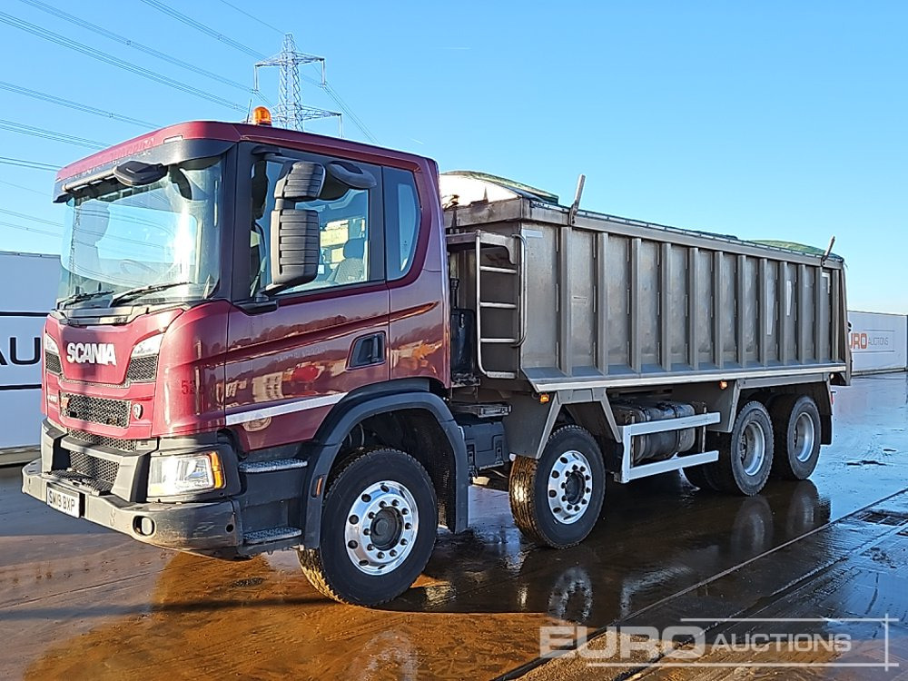 2019 Scania P410XT - Kamion vetëshkarkues: foto 1 2019 Scania P410XT - Kamion vetëshkarkues: foto 1