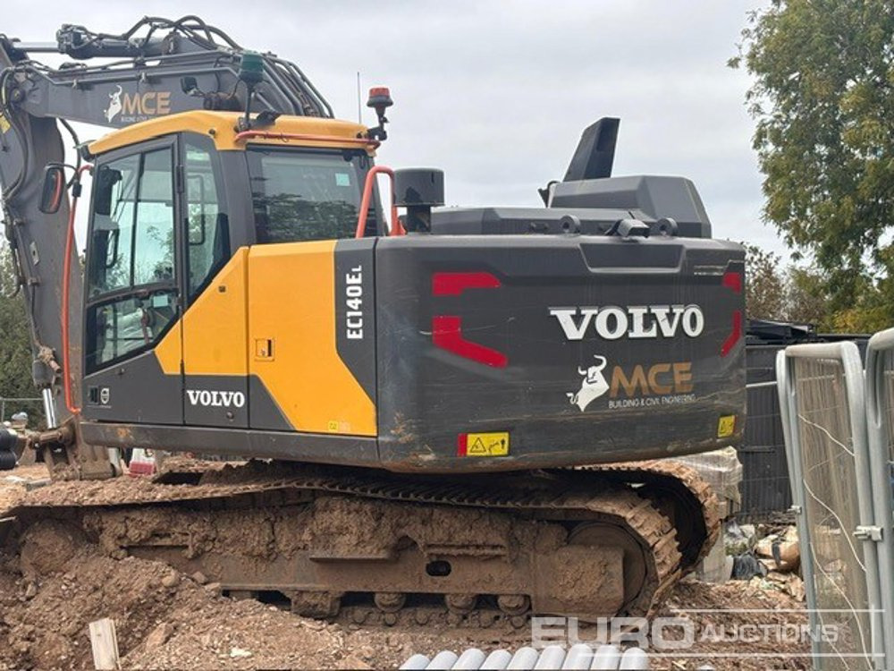 2019 Volvo EC140EL - Ekskavator me zinxhirë: foto 3 2019 Volvo EC140EL - Ekskavator me zinxhirë: foto 3