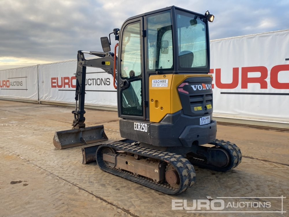 2019 Volvo ECR25D - Miniekskavator: foto 3 2019 Volvo ECR25D - Miniekskavator: foto 3