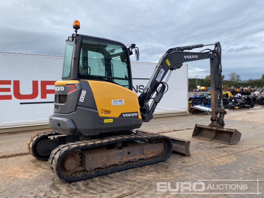 2019 Volvo ECR50D - Miniekskavator: foto 5 2019 Volvo ECR50D - Miniekskavator: foto 5