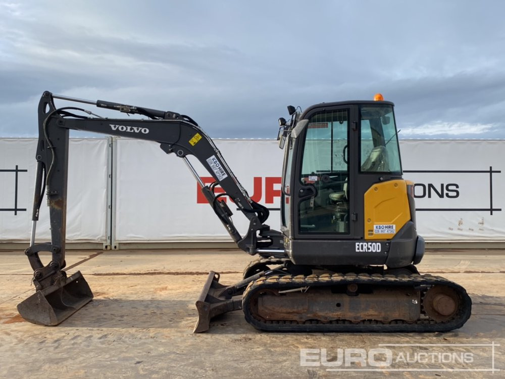 2019 Volvo ECR50D - Miniekskavator: foto 2 2019 Volvo ECR50D - Miniekskavator: foto 2
