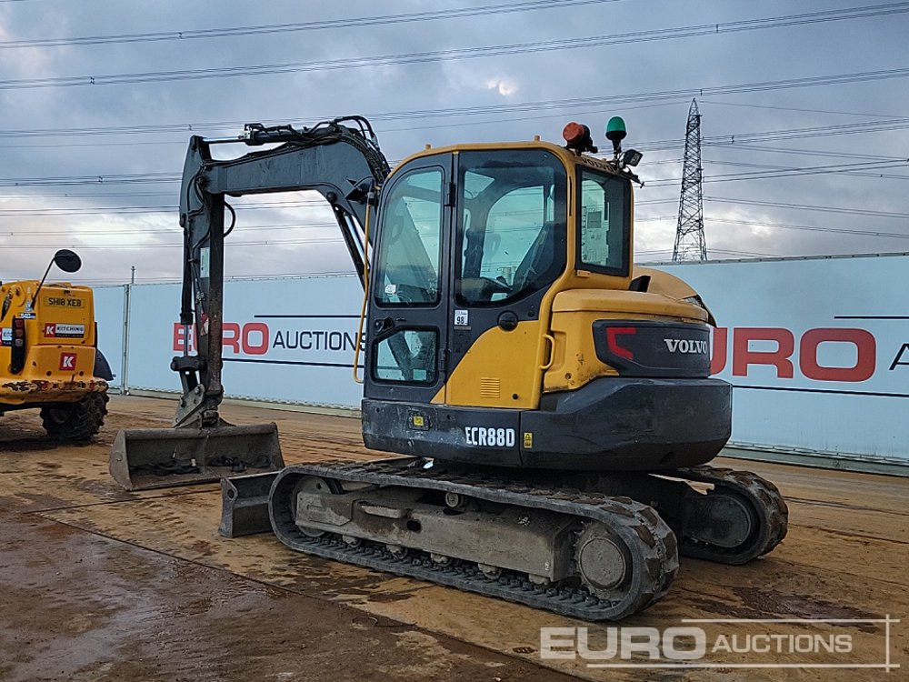 2019 Volvo ECR88D - Miniekskavator: foto 3 2019 Volvo ECR88D - Miniekskavator: foto 3