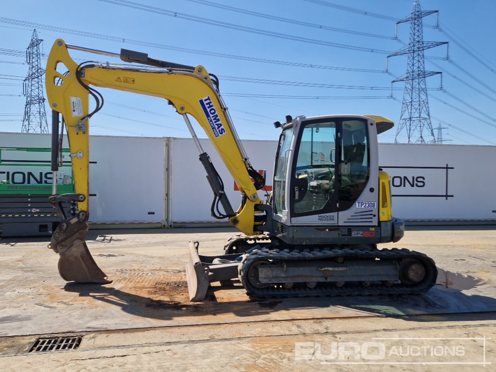 2019 Wacker Neuson EZ80 - Miniekskavator: foto 2 2019 Wacker Neuson EZ80 - Miniekskavator: foto 2