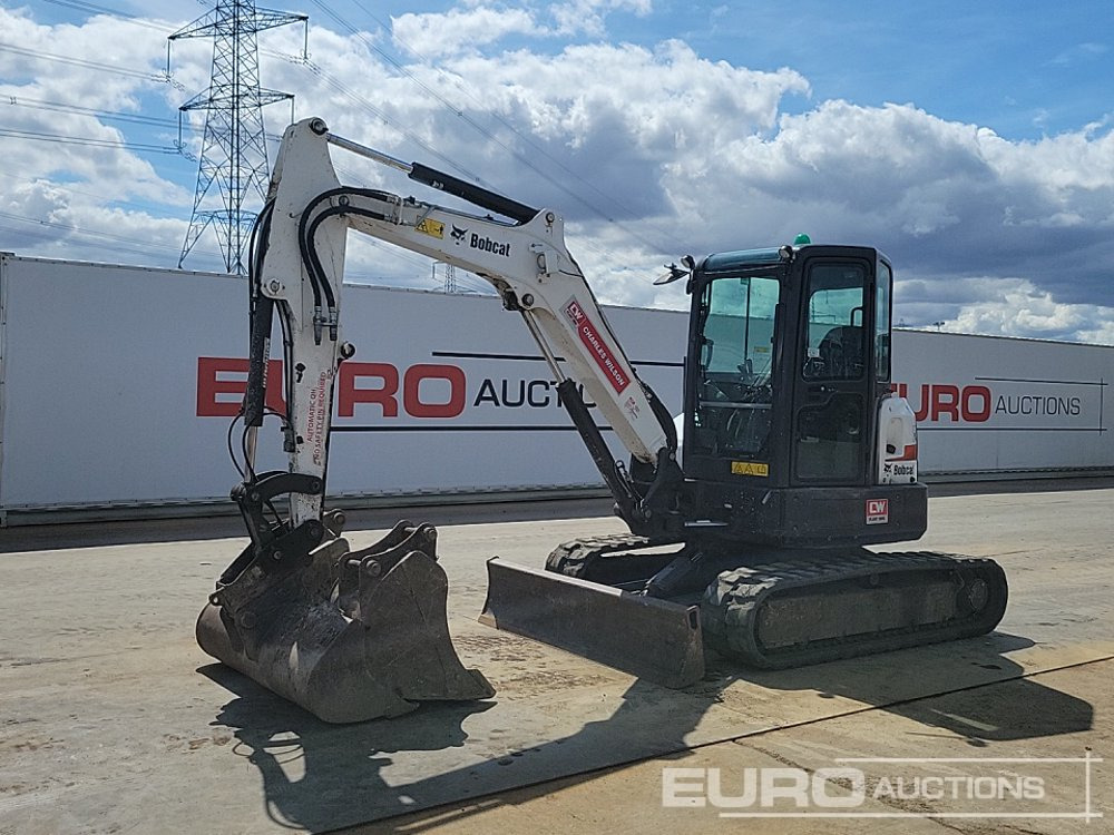 2020 Bobcat E45 - Miniekskavator: foto 1 2020 Bobcat E45 - Miniekskavator: foto 1