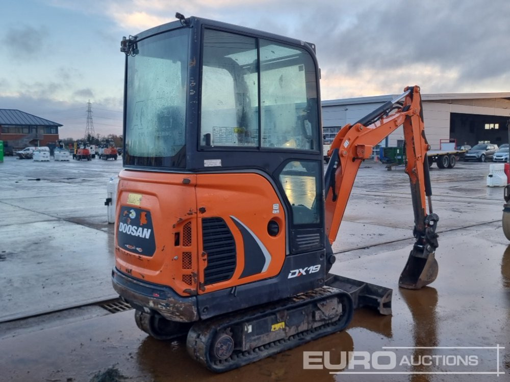 2020 Doosan DX19 - Miniekskavator: foto 5 2020 Doosan DX19 - Miniekskavator: foto 5