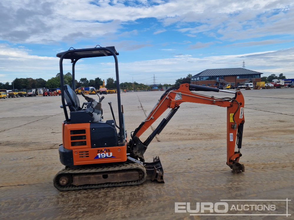 Miniekskavator 2020 Hitachi ZX19U-6 YR: foto 6