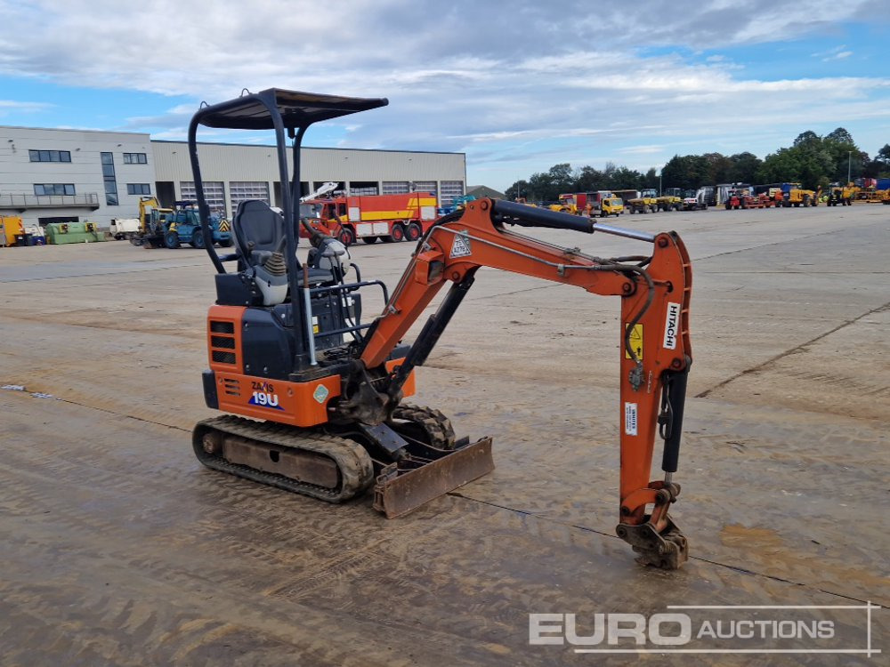 Miniekskavator 2020 Hitachi ZX19U-6 YR: foto 7