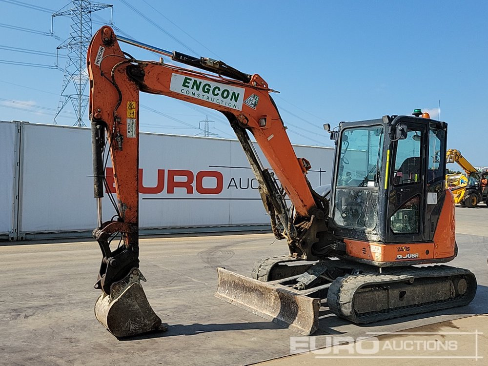 2020 Hitachi ZX65USB-6 CLP - Miniekskavator: foto 1 2020 Hitachi ZX65USB-6 CLP - Miniekskavator: foto 1