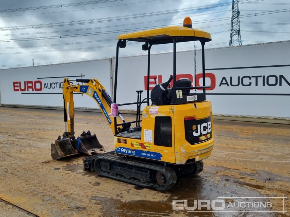 2020 JCB 16C-1 - Miniekskavator: foto 3 2020 JCB 16C-1 - Miniekskavator: foto 3