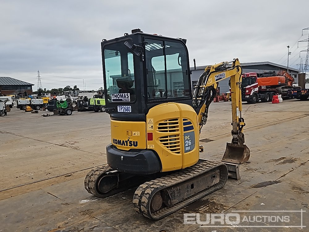 2020 Komatsu PC26MR-3 - Miniekskavator: foto 5 2020 Komatsu PC26MR-3 - Miniekskavator: foto 5