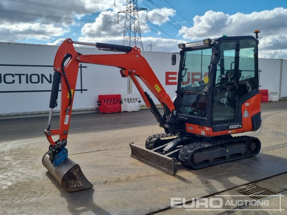 2020 Kubota KX027-4 - Miniekskavator: foto 1 2020 Kubota KX027-4 - Miniekskavator: foto 1