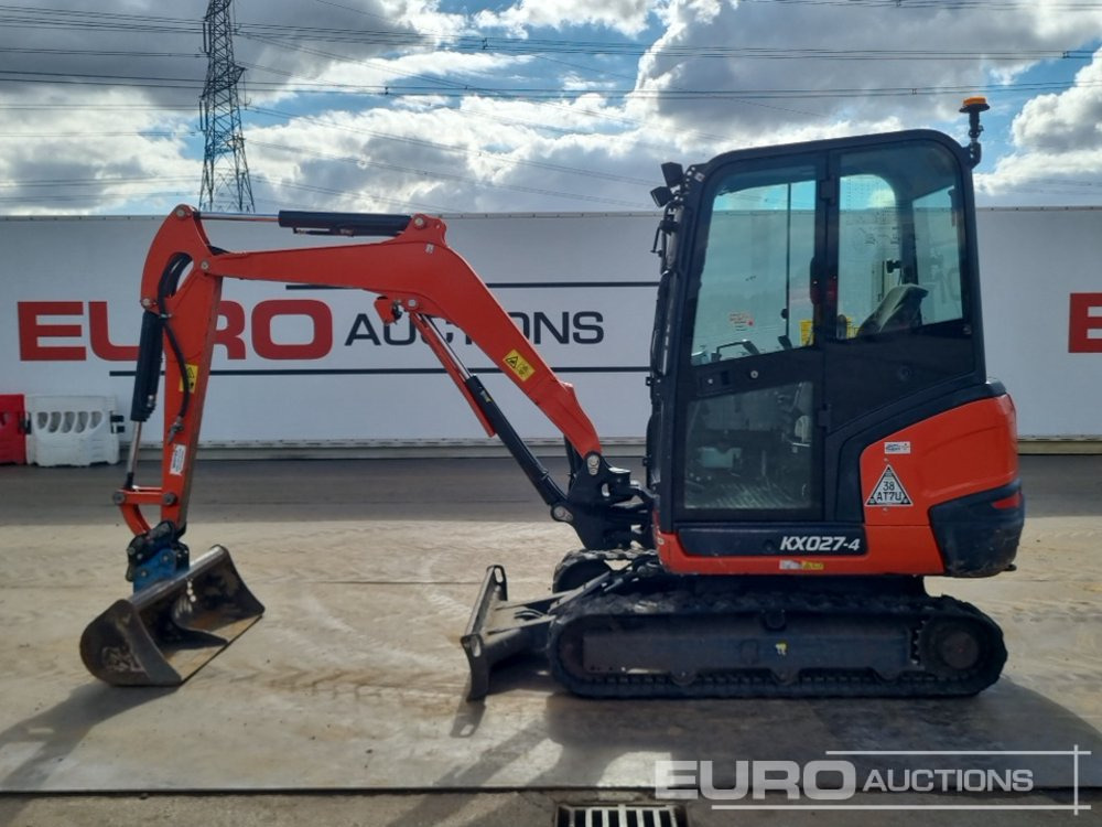 2020 Kubota KX027-4 - Miniekskavator: foto 2 2020 Kubota KX027-4 - Miniekskavator: foto 2