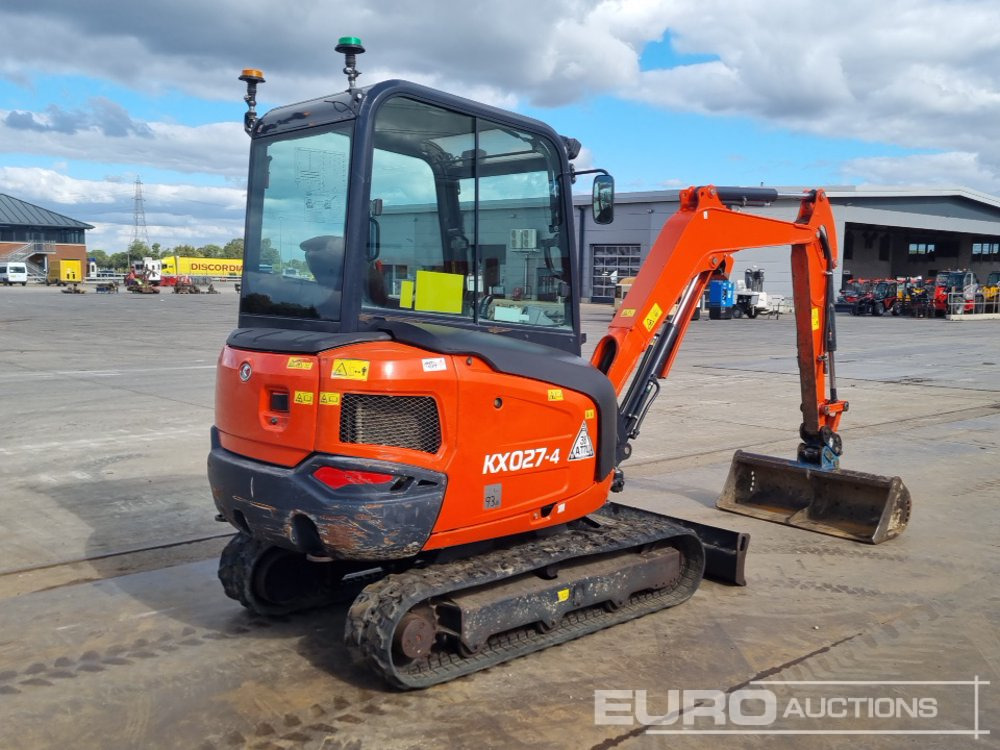 2020 Kubota KX027-4 - Miniekskavator: foto 5 2020 Kubota KX027-4 - Miniekskavator: foto 5