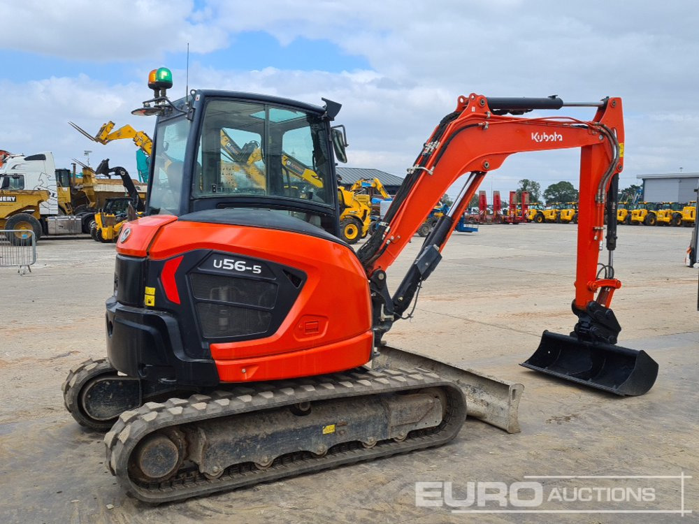 2020 Kubota U56-5 - Miniekskavator: foto 5 2020 Kubota U56-5 - Miniekskavator: foto 5