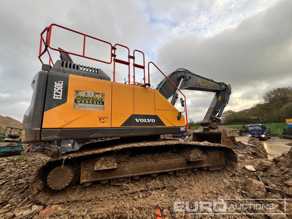 2020 Volvo EC250EL - Ekskavator me zinxhirë: foto 3 2020 Volvo EC250EL - Ekskavator me zinxhirë: foto 3