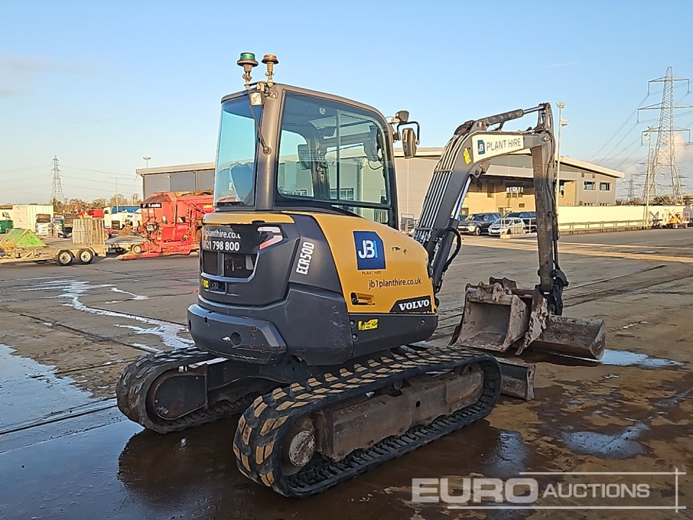 2020 Volvo ECR50D - Miniekskavator: foto 5 2020 Volvo ECR50D - Miniekskavator: foto 5