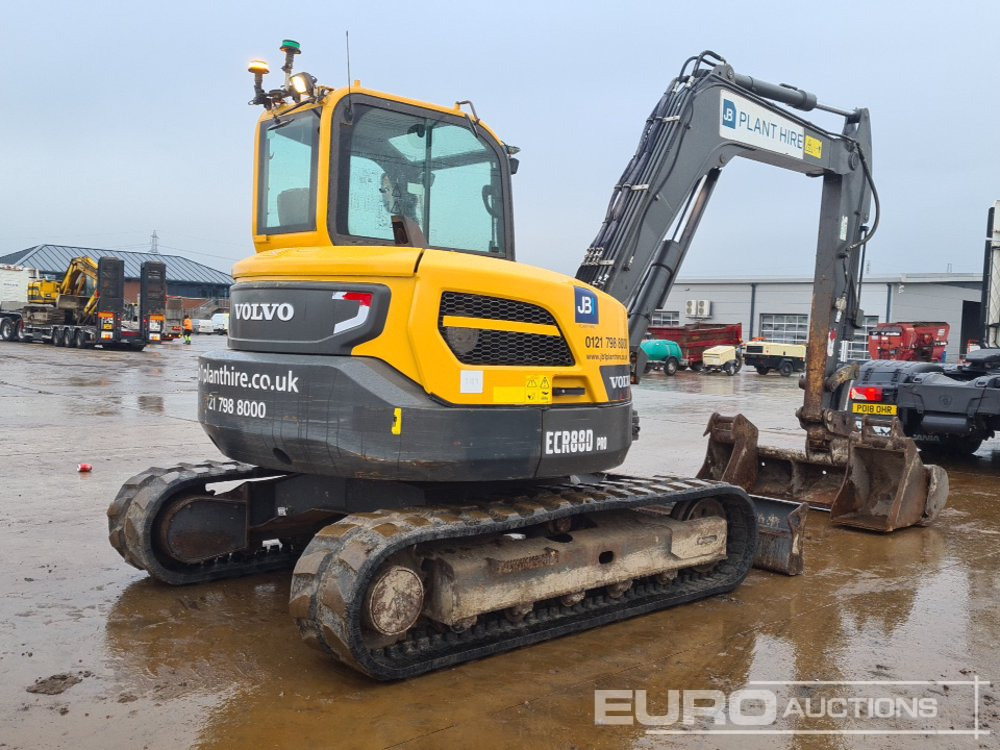 2020 Volvo ECR88D - Miniekskavator: foto 5 2020 Volvo ECR88D - Miniekskavator: foto 5