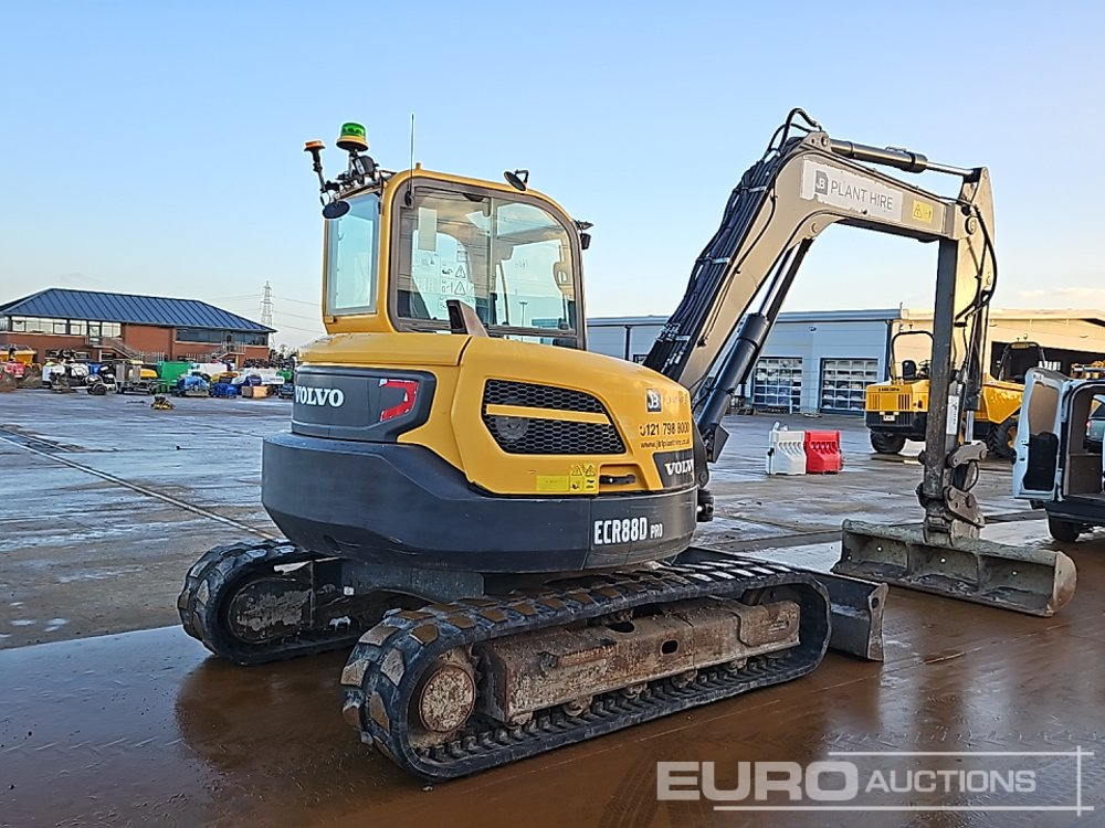 2020 Volvo ECR88D - Miniekskavator: foto 5 2020 Volvo ECR88D - Miniekskavator: foto 5