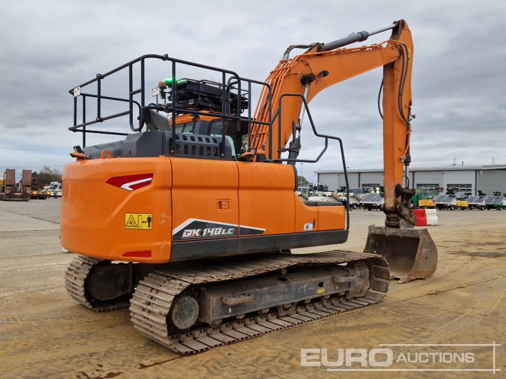 2021 Doosan DX140LC-7 - Ekskavator me zinxhirë: foto 5 2021 Doosan DX140LC-7 - Ekskavator me zinxhirë: foto 5