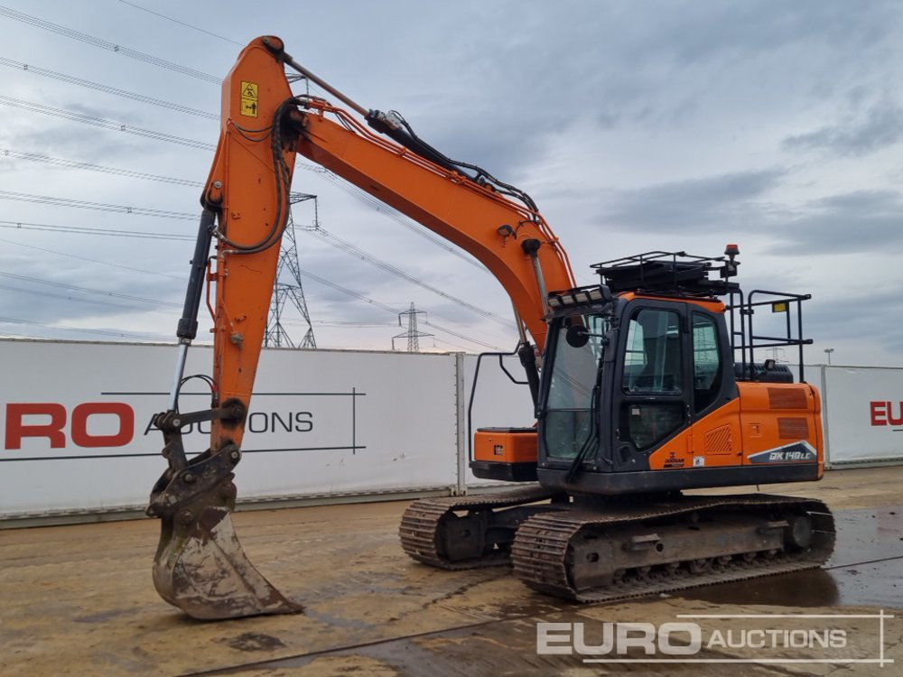 2021 Doosan DX140LC-7 - Ekskavator me zinxhirë: foto 1 2021 Doosan DX140LC-7 - Ekskavator me zinxhirë: foto 1