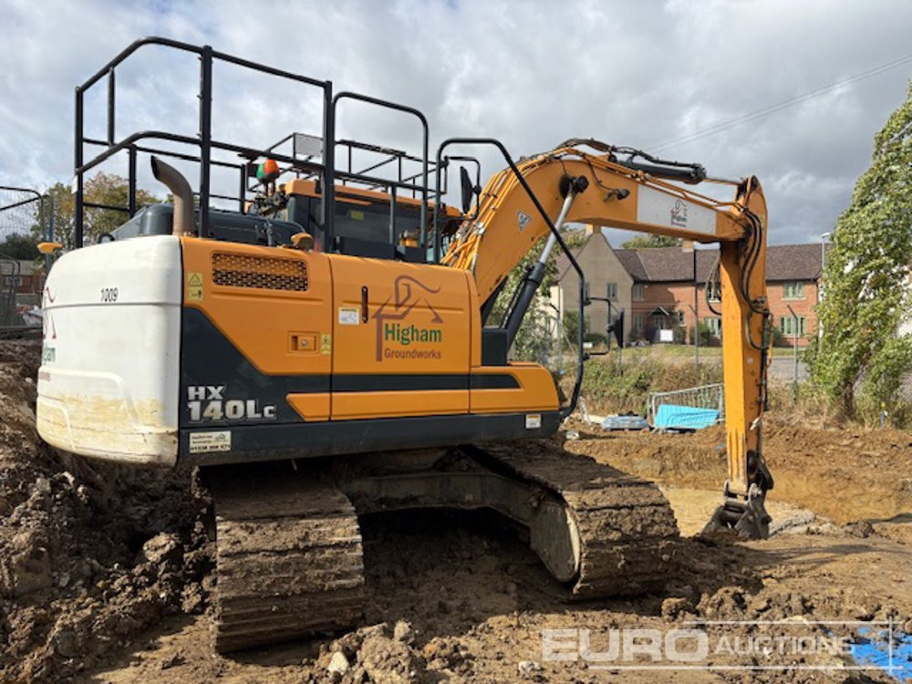 2021 Hyundai HX140 - Ekskavator me zinxhirë: foto 4 2021 Hyundai HX140 - Ekskavator me zinxhirë: foto 4