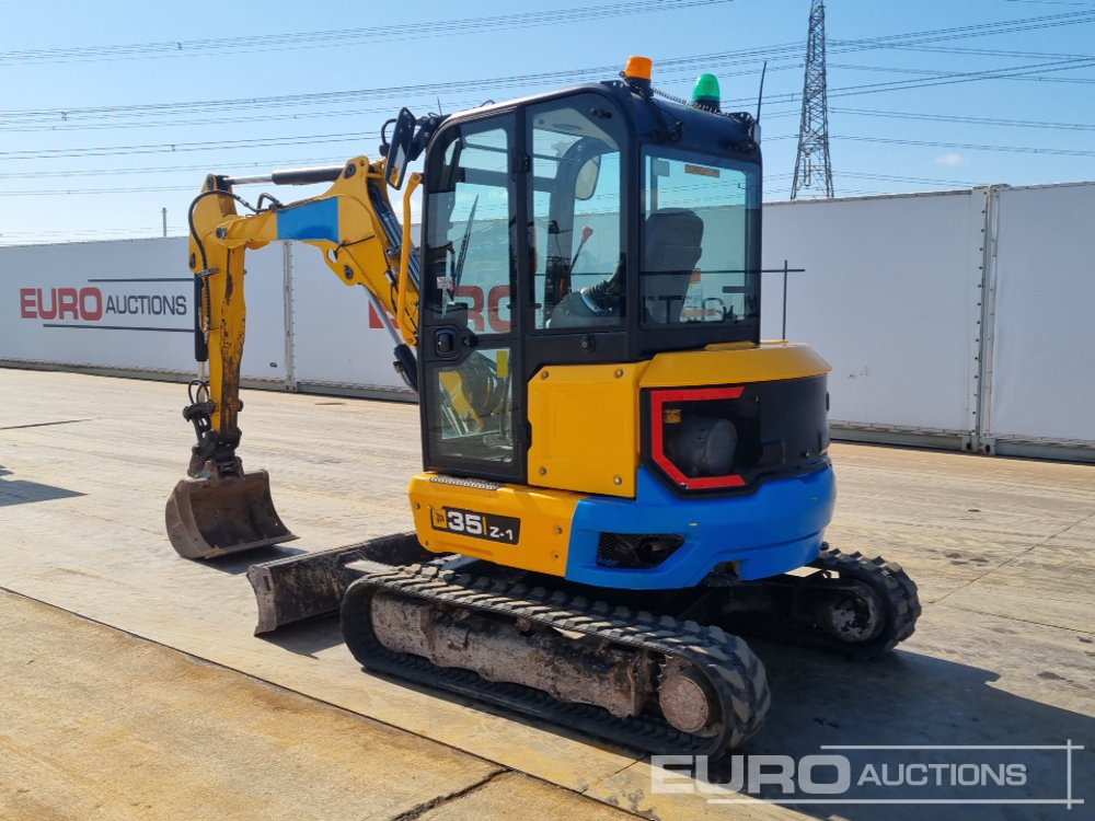 2021 JCB 35Z-1 - Miniekskavator: foto 3 2021 JCB 35Z-1 - Miniekskavator: foto 3