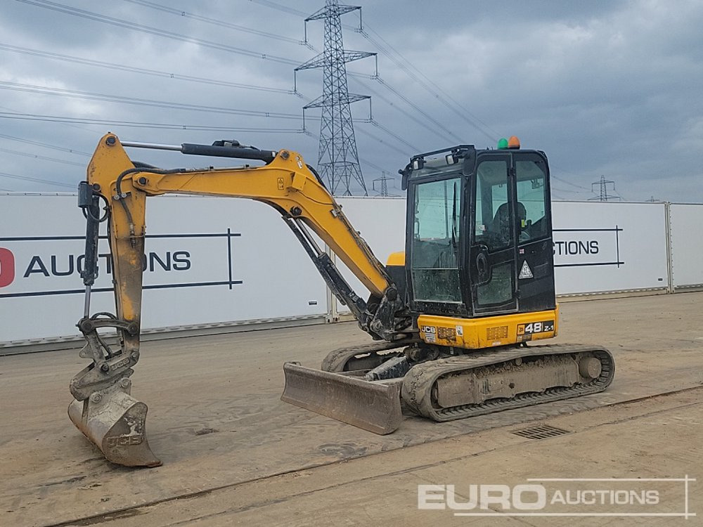 2021 JCB 48Z-1 - Miniekskavator: foto 1 2021 JCB 48Z-1 - Miniekskavator: foto 1