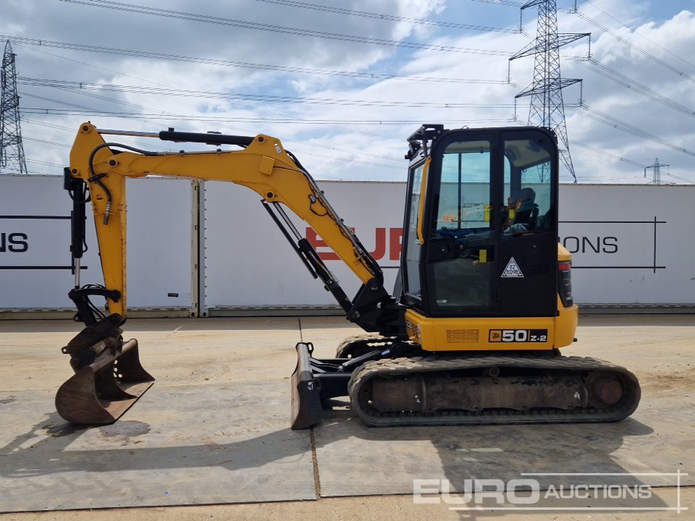 2021 JCB 50Z-2 - Miniekskavator: foto 2 2021 JCB 50Z-2 - Miniekskavator: foto 2