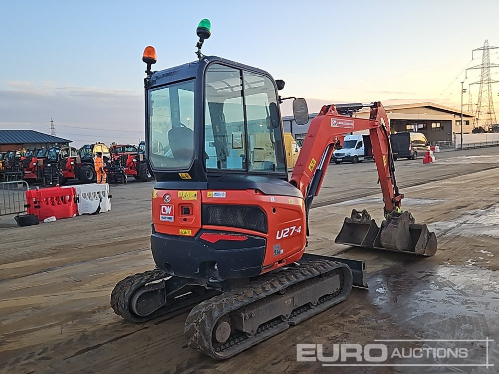2021 Kubota U27-4 - Miniekskavator: foto 5 2021 Kubota U27-4 - Miniekskavator: foto 5