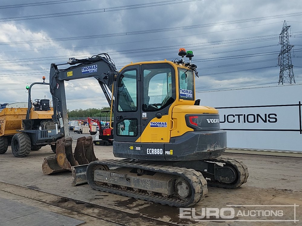 2021 Volvo ECR88D - Miniekskavator: foto 3 2021 Volvo ECR88D - Miniekskavator: foto 3