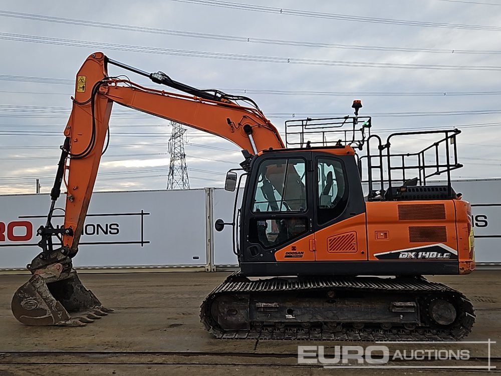 2022 Doosan DX140LC-7 - Ekskavator me zinxhirë: foto 2 2022 Doosan DX140LC-7 - Ekskavator me zinxhirë: foto 2