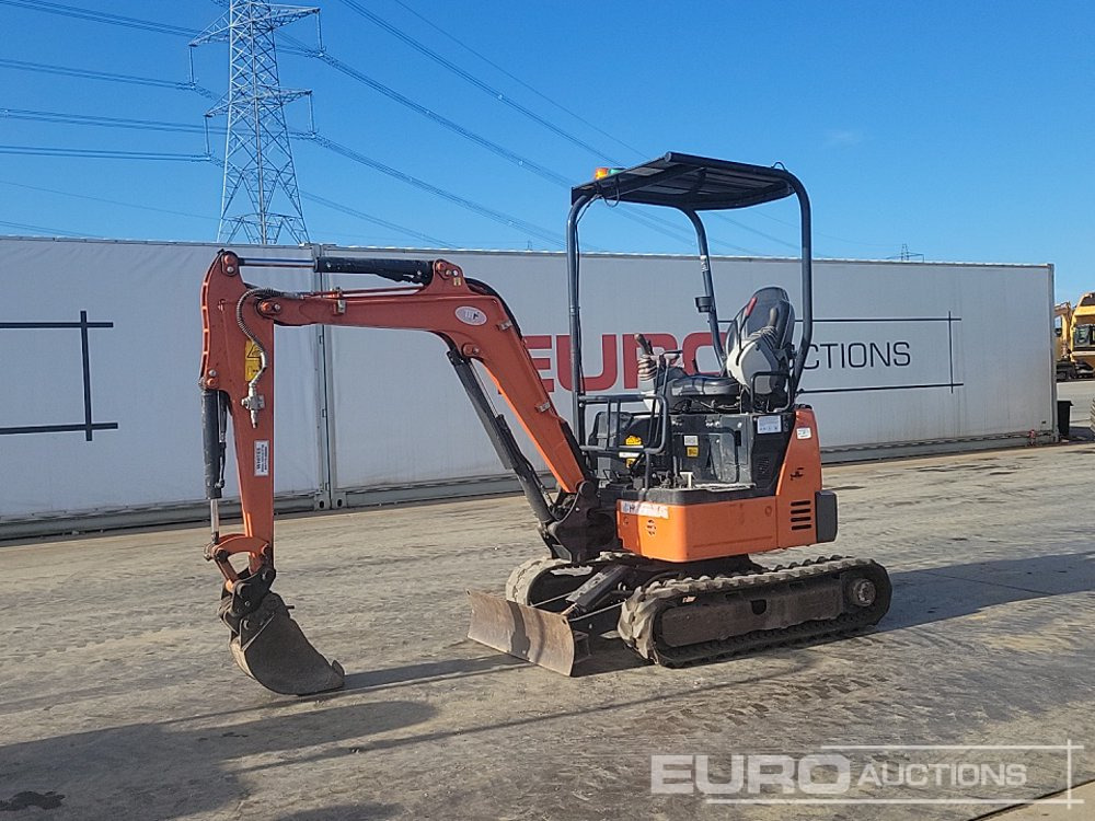 2022 Hitachi ZX19U-6 YLR - Miniekskavator: foto 1 2022 Hitachi ZX19U-6 YLR - Miniekskavator: foto 1