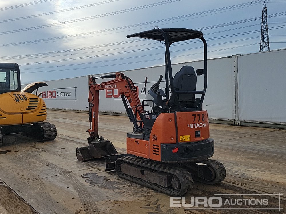 2022 Hitachi ZX19U-6 YLR - Miniekskavator: foto 3 2022 Hitachi ZX19U-6 YLR - Miniekskavator: foto 3