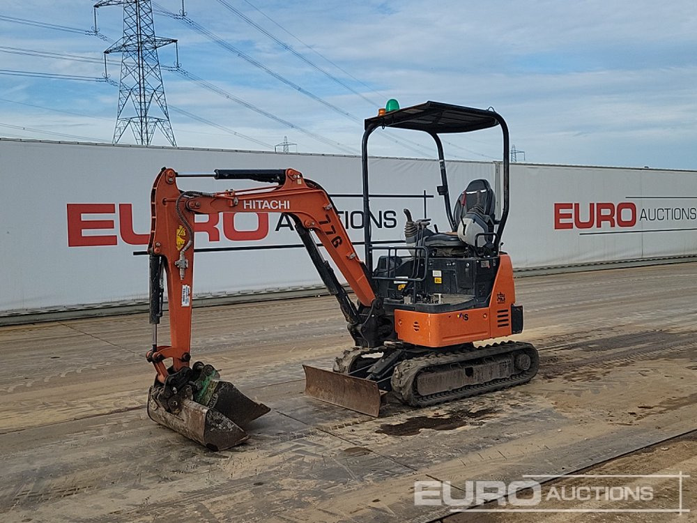 2022 Hitachi ZX19U-6 YLR - Miniekskavator: foto 1 2022 Hitachi ZX19U-6 YLR - Miniekskavator: foto 1