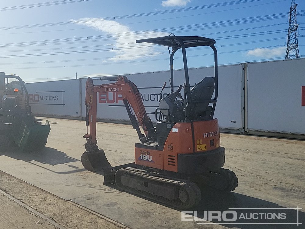 2022 Hitachi ZX19U-6 YLR - Miniekskavator: foto 3 2022 Hitachi ZX19U-6 YLR - Miniekskavator: foto 3