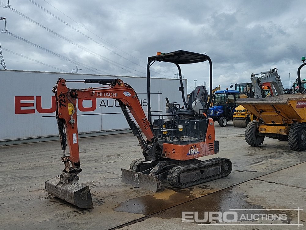 2022 Hitachi ZX19U-6 YLR - Miniekskavator: foto 1 2022 Hitachi ZX19U-6 YLR - Miniekskavator: foto 1