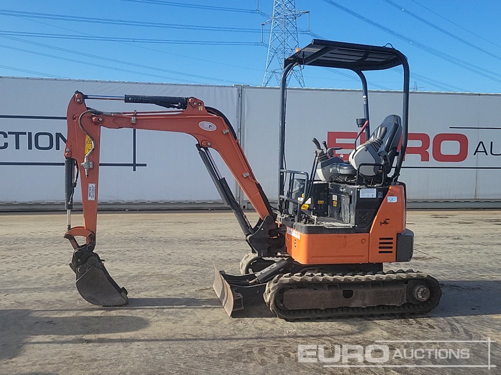 2022 Hitachi ZX19U-6 YLR - Miniekskavator: foto 2 2022 Hitachi ZX19U-6 YLR - Miniekskavator: foto 2