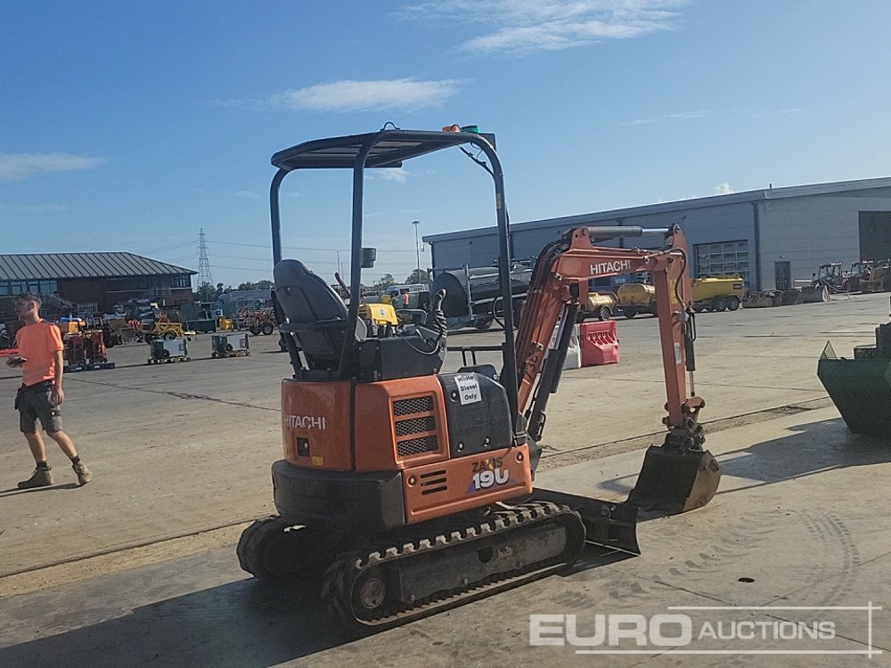 2022 Hitachi ZX19U-6 YLR - Miniekskavator: foto 5 2022 Hitachi ZX19U-6 YLR - Miniekskavator: foto 5