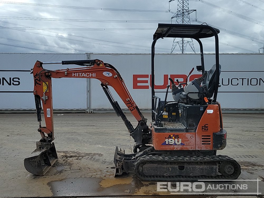 2022 Hitachi ZX19U-6 YLR - Miniekskavator: foto 2 2022 Hitachi ZX19U-6 YLR - Miniekskavator: foto 2