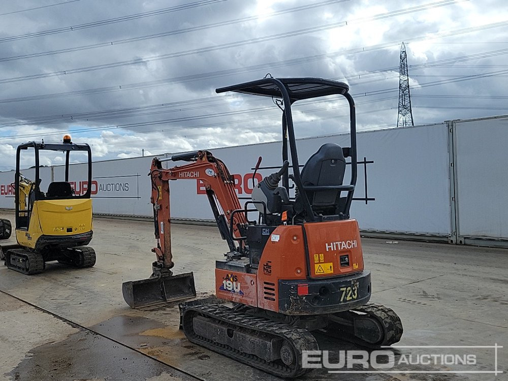2022 Hitachi ZX19U-6 YLR - Miniekskavator: foto 3 2022 Hitachi ZX19U-6 YLR - Miniekskavator: foto 3