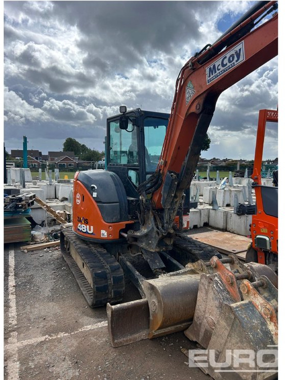 2022 Hitachi ZX48U-6 CLR - Miniekskavator: foto 4 2022 Hitachi ZX48U-6 CLR - Miniekskavator: foto 4
