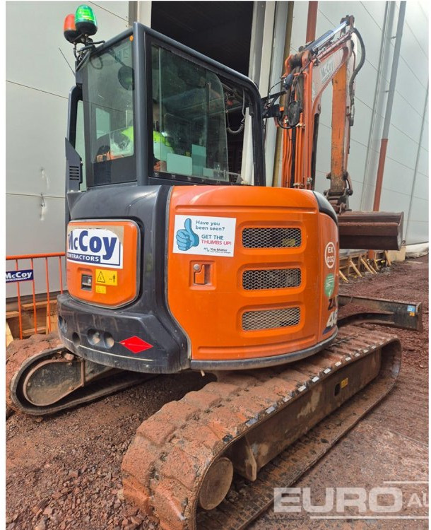 2022 Hitachi ZX48U-6 CLR - Miniekskavator: foto 3 2022 Hitachi ZX48U-6 CLR - Miniekskavator: foto 3