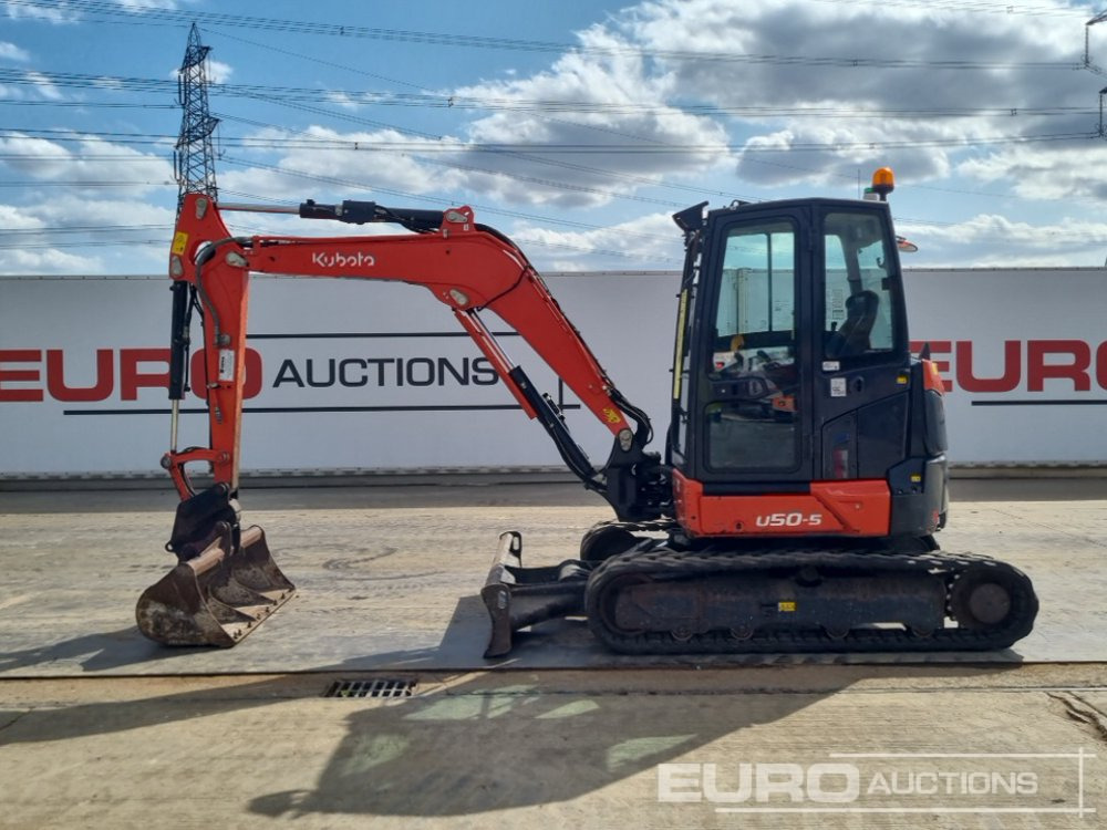 2022 Kubota U50-5 - Miniekskavator: foto 2 2022 Kubota U50-5 - Miniekskavator: foto 2